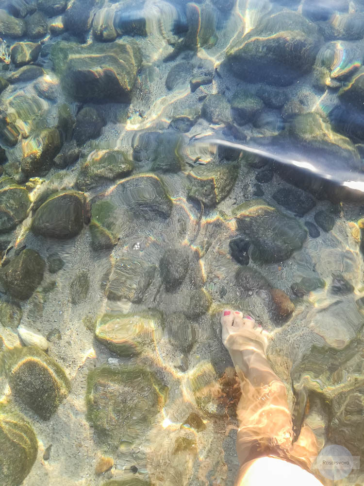 Klares Wasser auf Guadeloupe