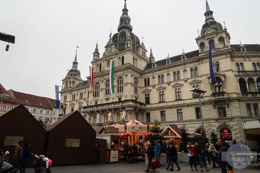 Hauptplatz Rathaus Graz Advent