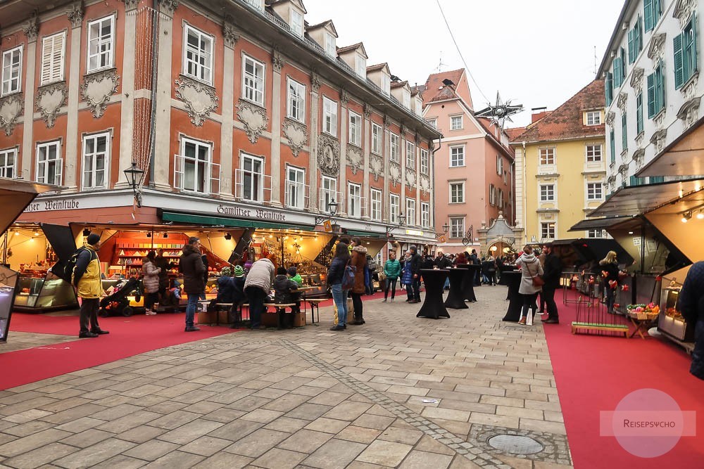 Mehlplatz Graz im Advent