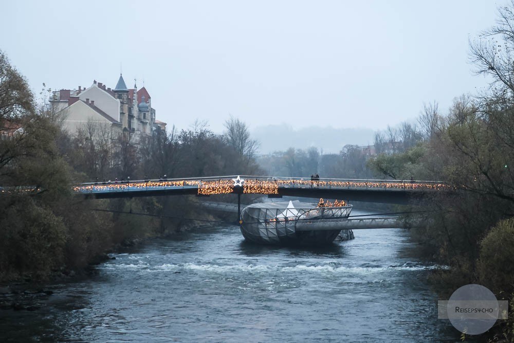 Murinseln im Nebel - Graz Advent