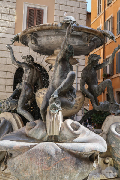Schildkrötenbrunnen in Rom