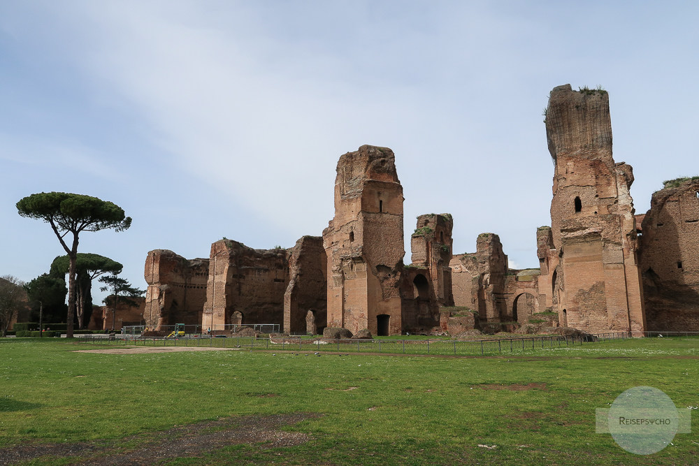 Die Caracalla Thermen sind ein Rom Geheimtipp