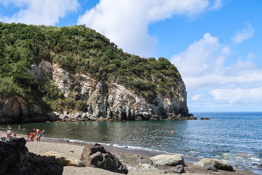 Sandstrand auf den Azoren
