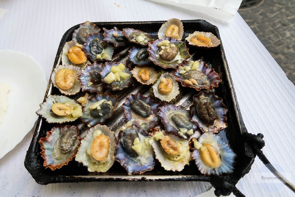 Lapas - Napfschnecken in Portugal