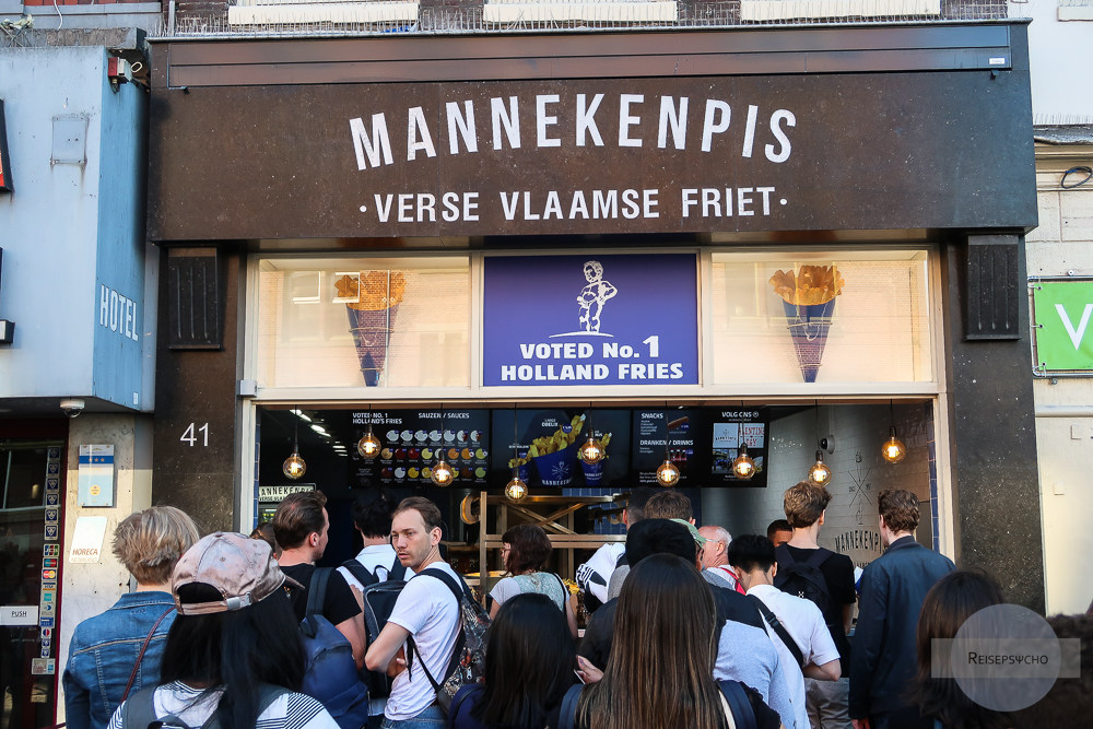 Mannekenpis Pommesbude in Amsterdam