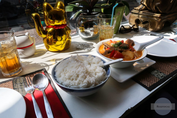 Asiatisches Essen in Amsterdam