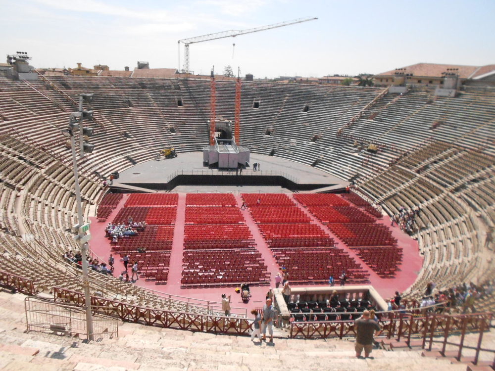 Führung durch die Arena in Verona