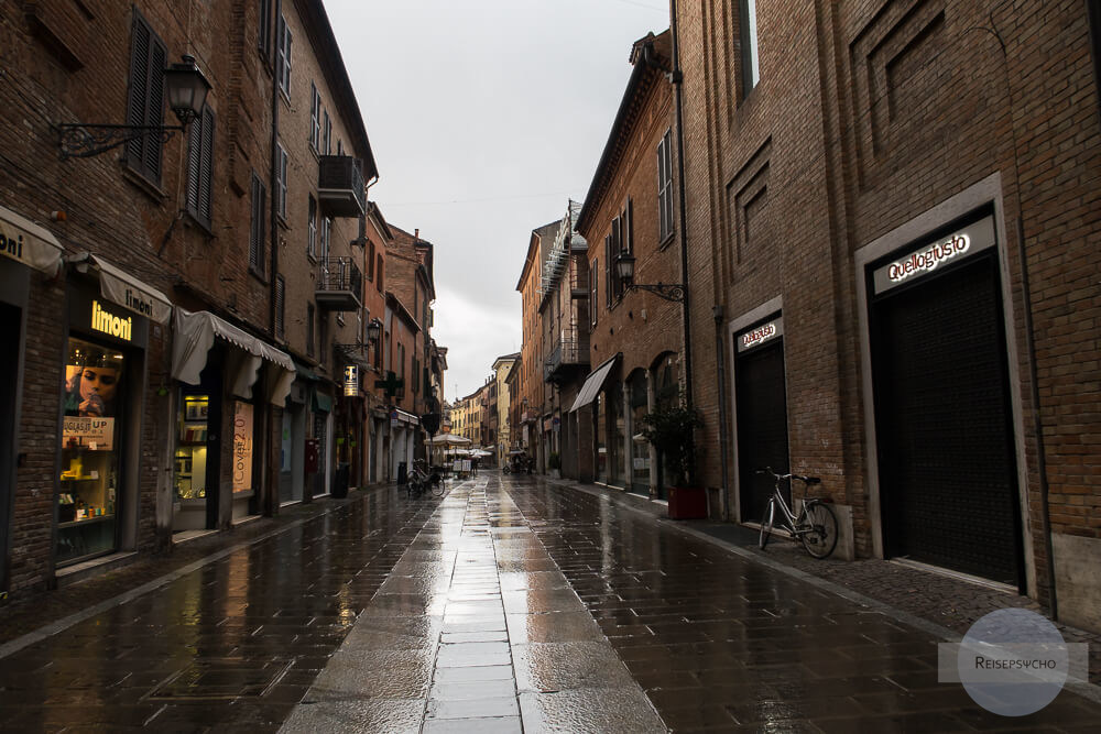 Ferrara nach dem Regen
