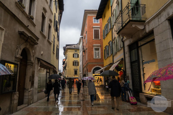 Regenwetter in Trento