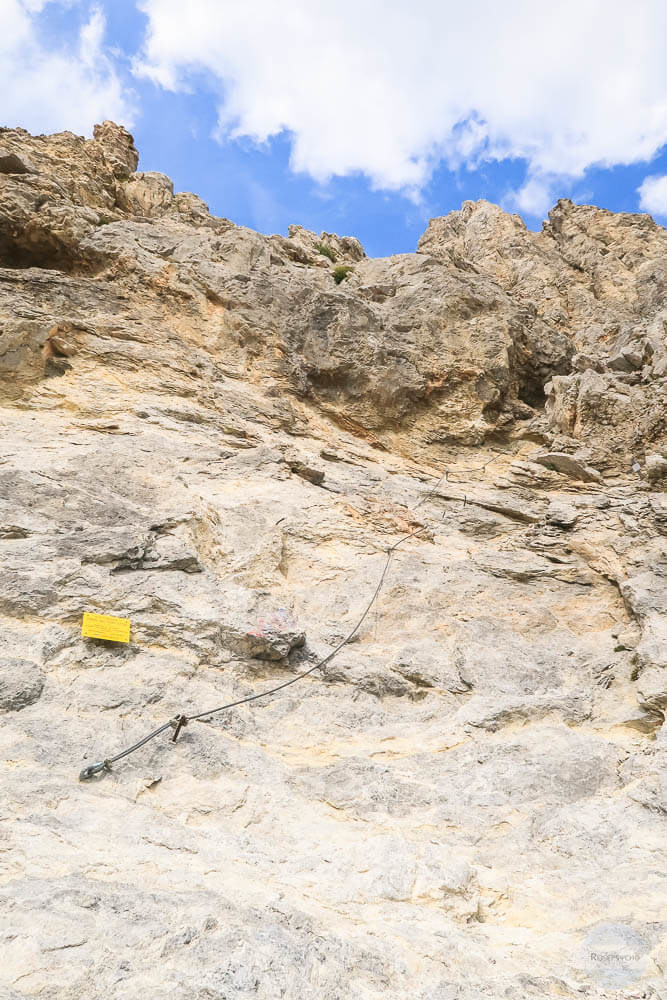 Klettersteig Einstieg