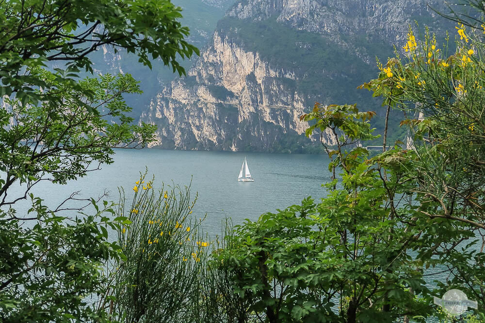 Segelboot am Gardasee