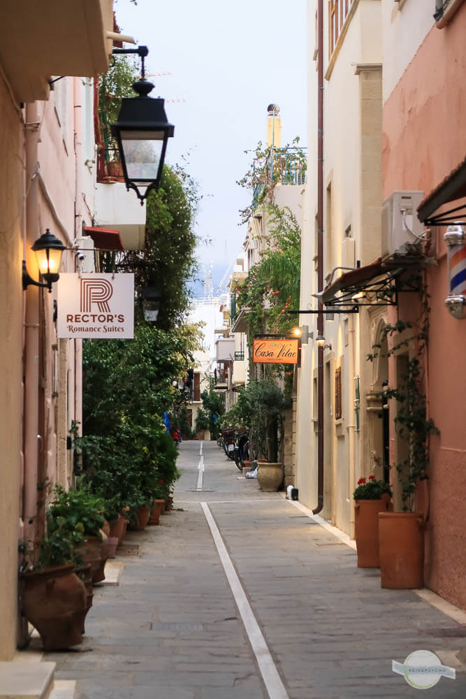 Gassen in Rethymno Kreta