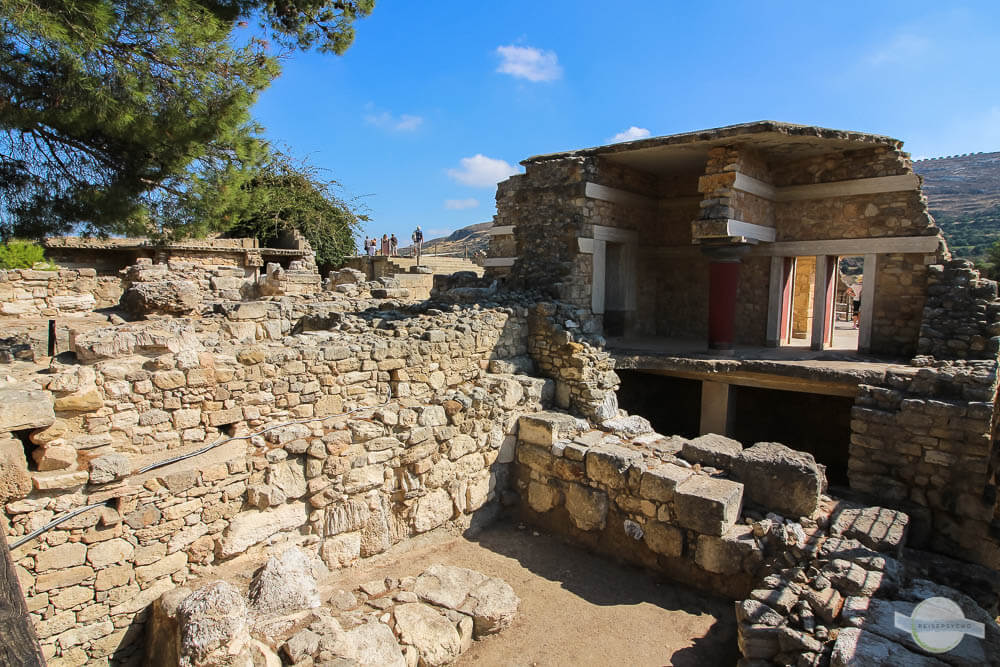 Ruinen von Knossos auf Kreta