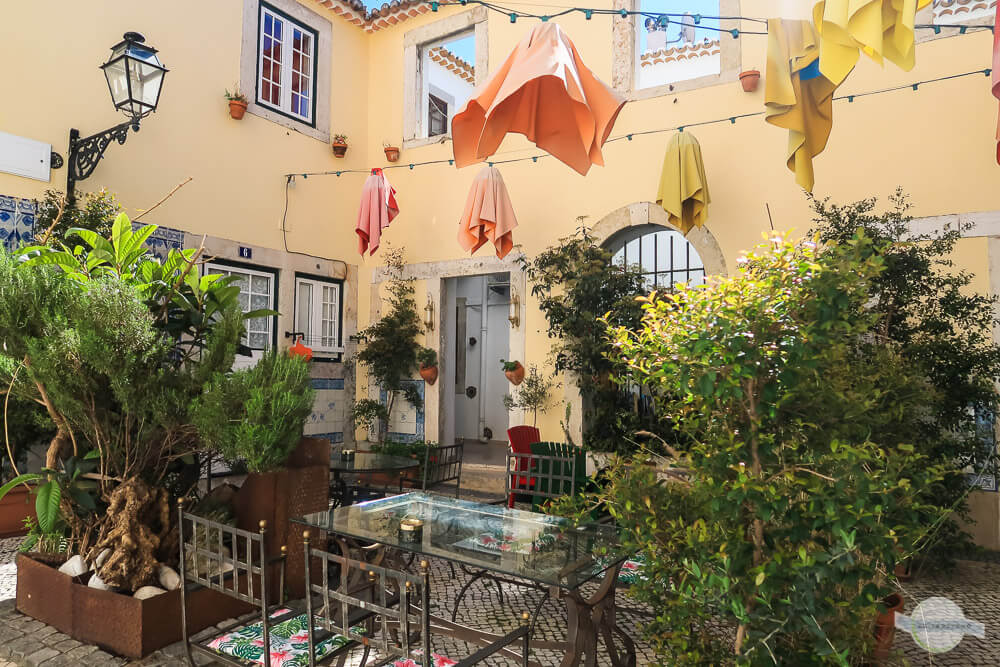 B&B Palacio Vila Flor in Lissabon mit schönem Innenhof