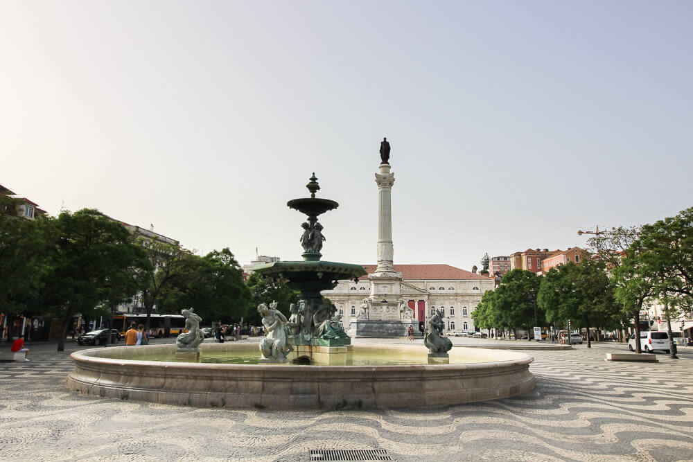 Rossio besichtigen in Lissabon an einem Tag