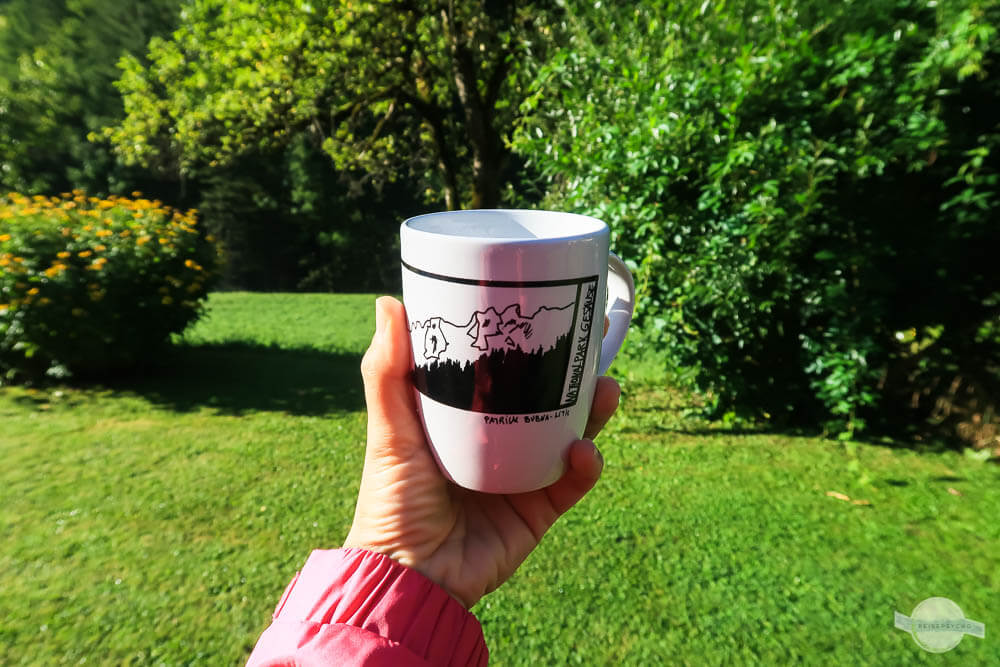 Tasse in der Hand