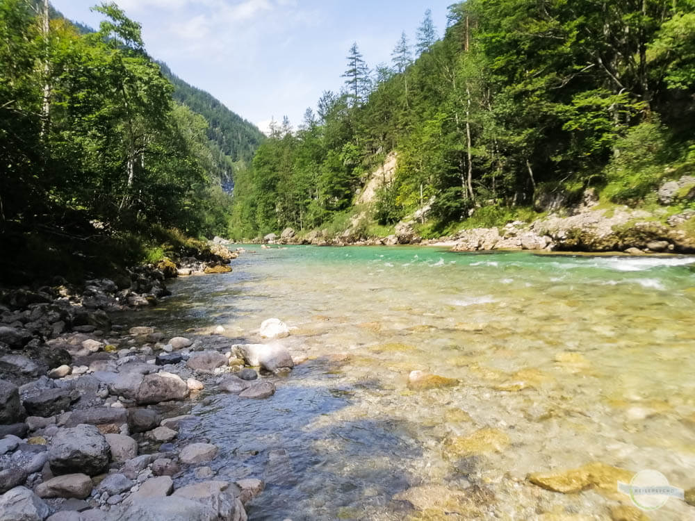 Klarer Bergfluss Salza