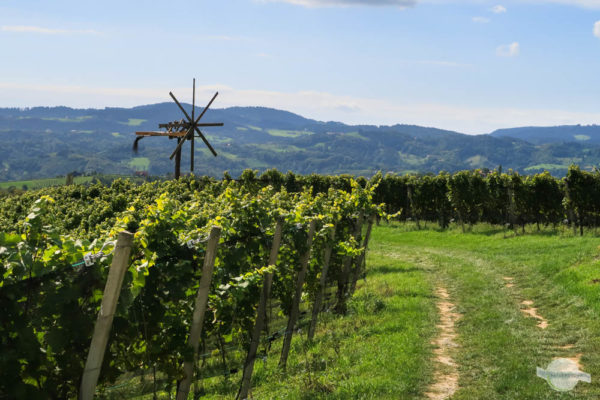 Klapotetz und Weingarten in der Südsteiermark