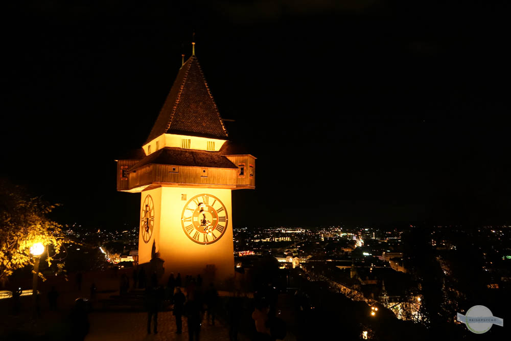 Der Uhrturm bei Nach