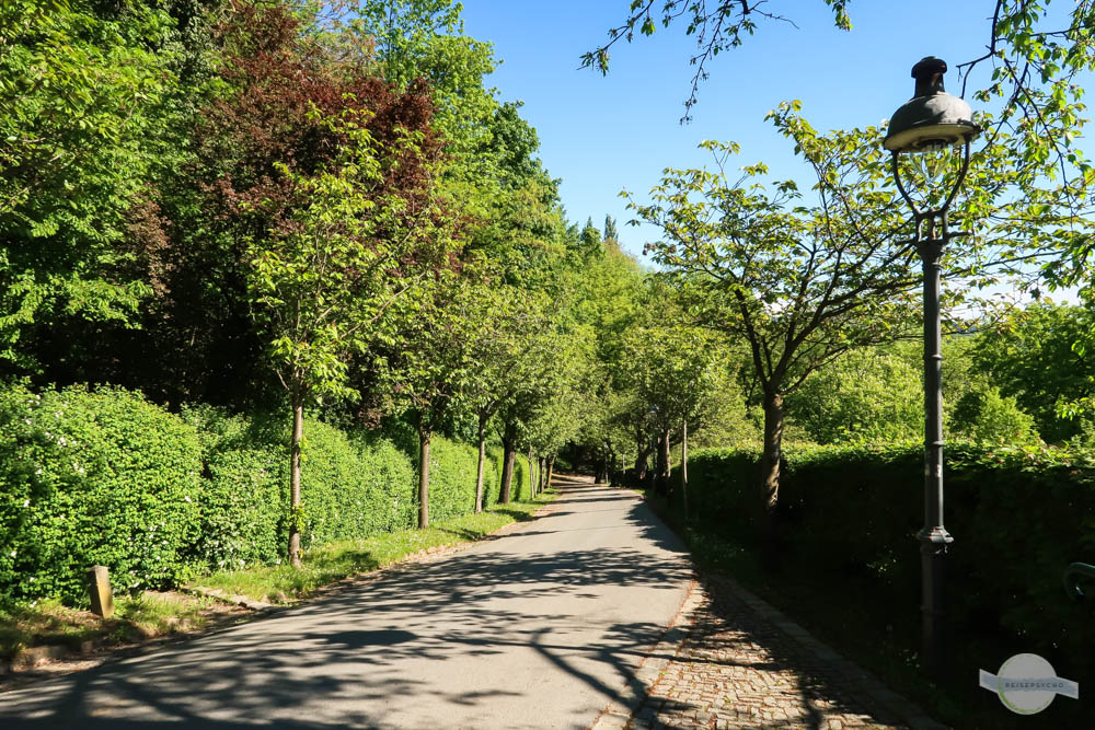 Weg auf den Schlossberg in Graz