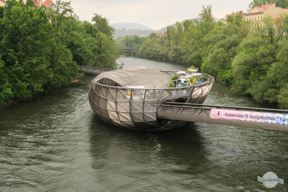 Eine Insel aus Stahl: die Murinsel
