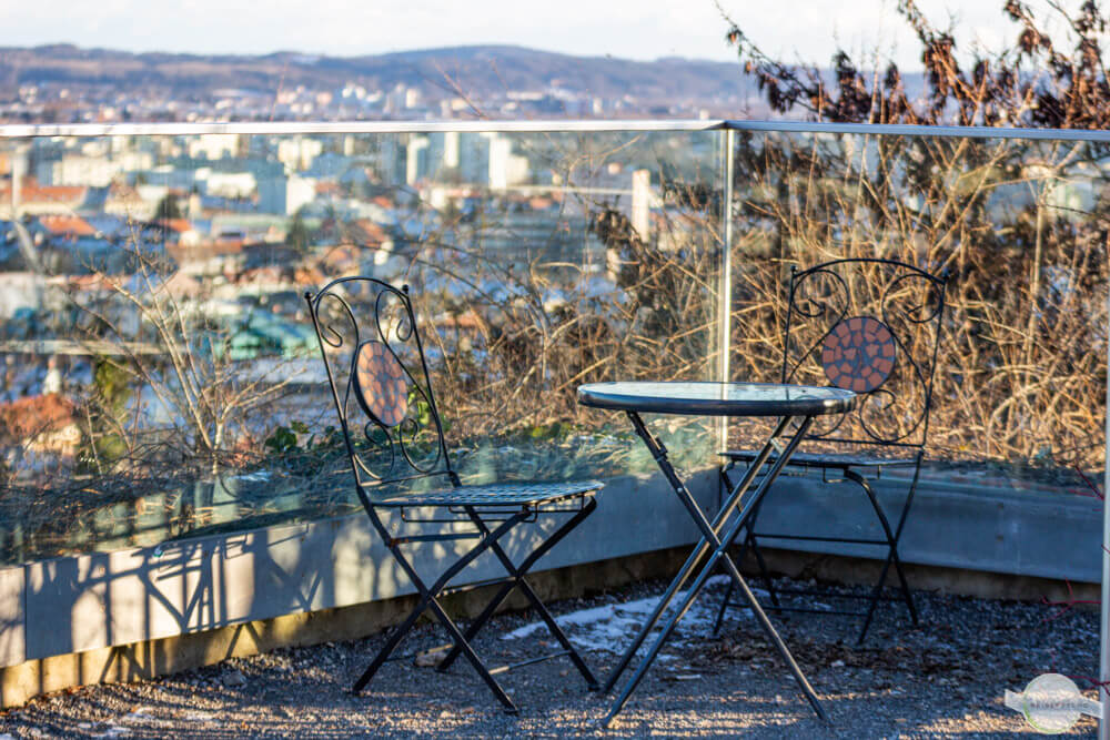 Sitzplatz am Schloßberg