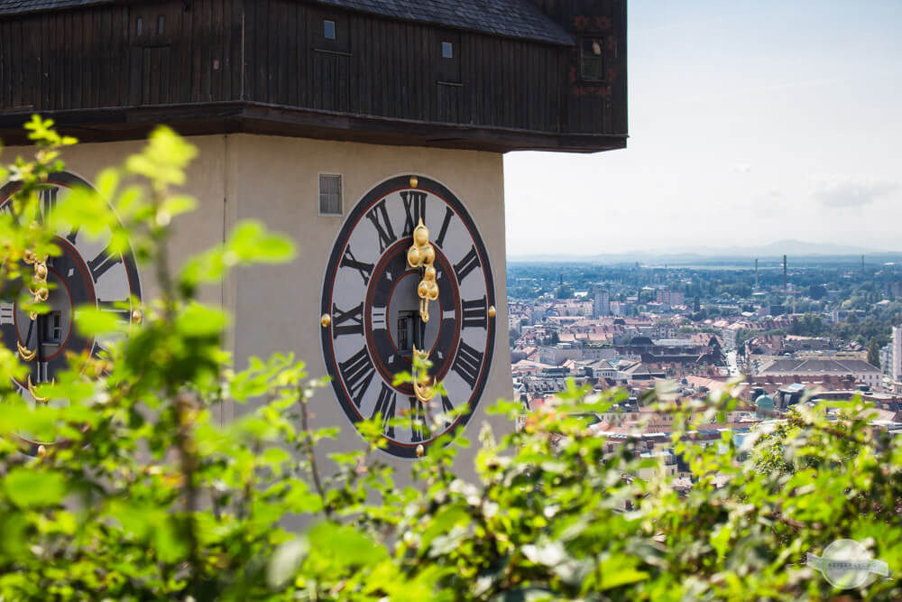 Der Uhrturm in Graz