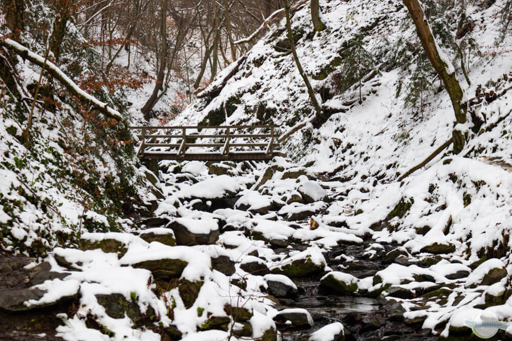 Rettenbachklamm im Winter