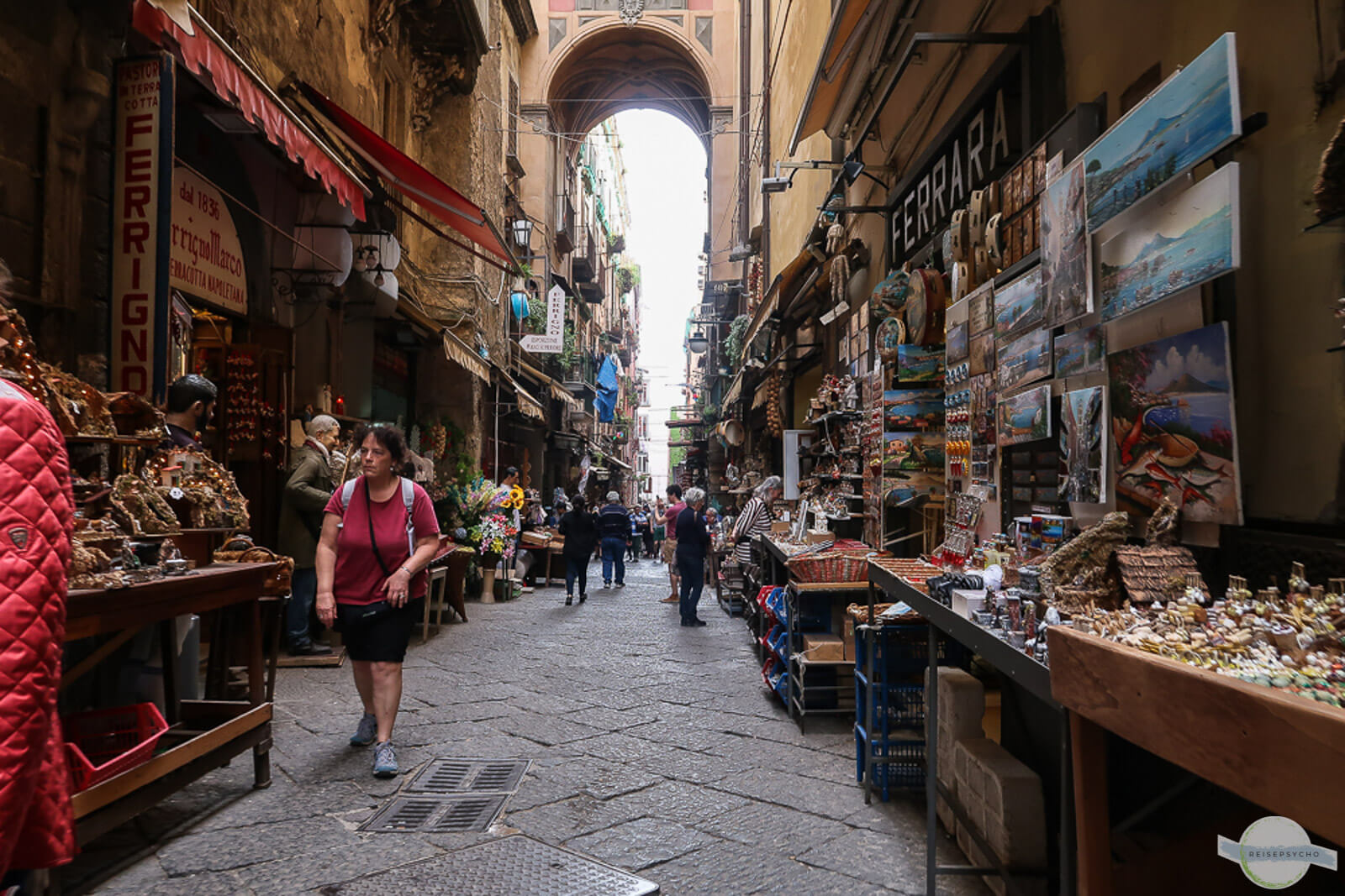 Via S. Gregorio in Neapel