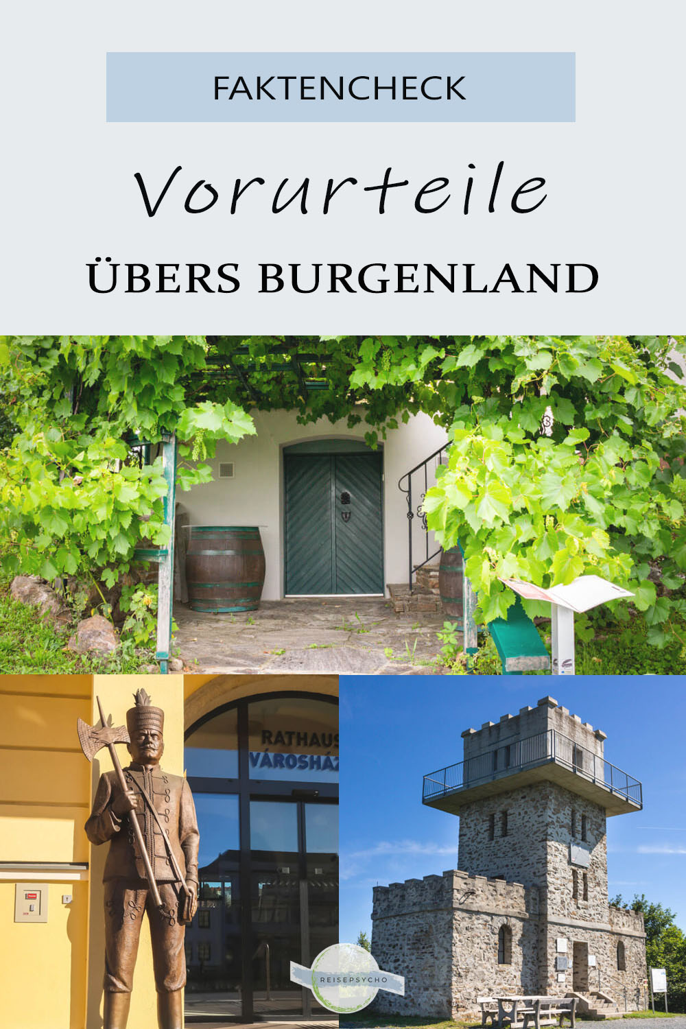 Pin Burgenland-Fakten und Mythen: Vorurteile am Prüfstand