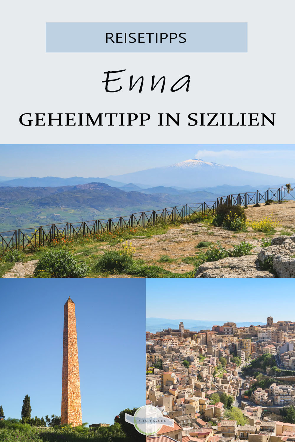 Pin Enna Sizilien