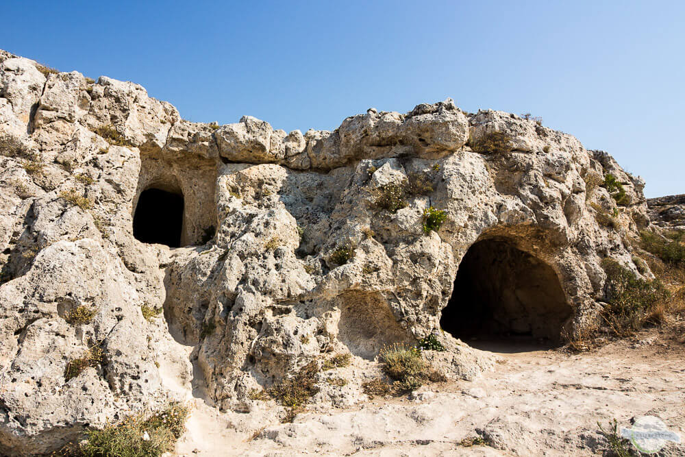 Höhlen in der Provinz Matera