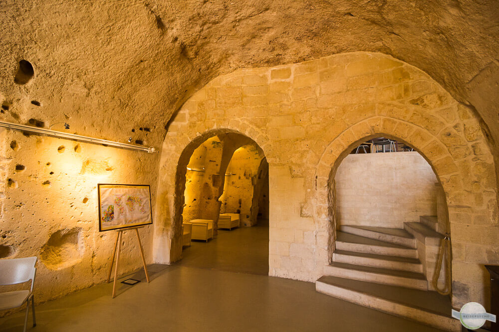 Casa Cava renovierte Höhlensiedlung in Matera