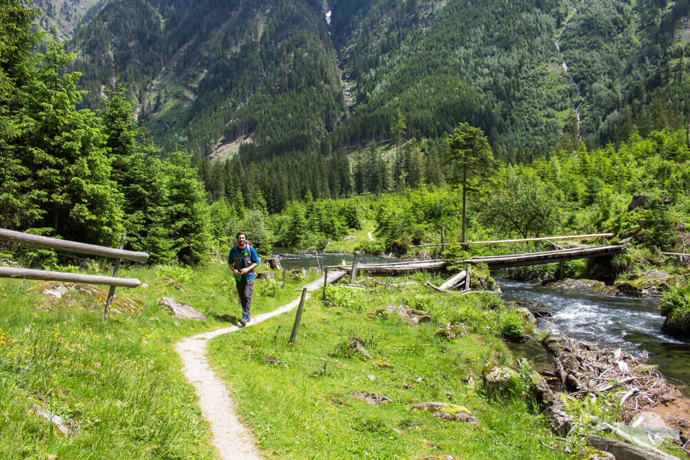 Wanderung zum Schwarzensee