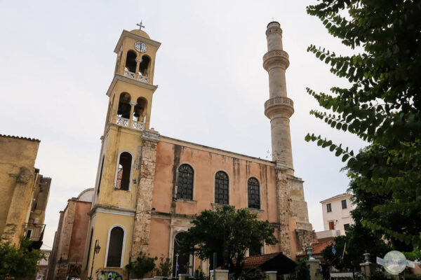 Kirche mit Minarett in Chania, Kreta