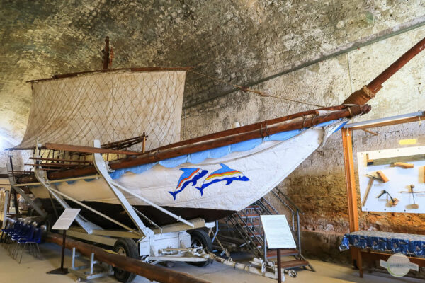 Minoisches Segelschiff in Chania, Kreta