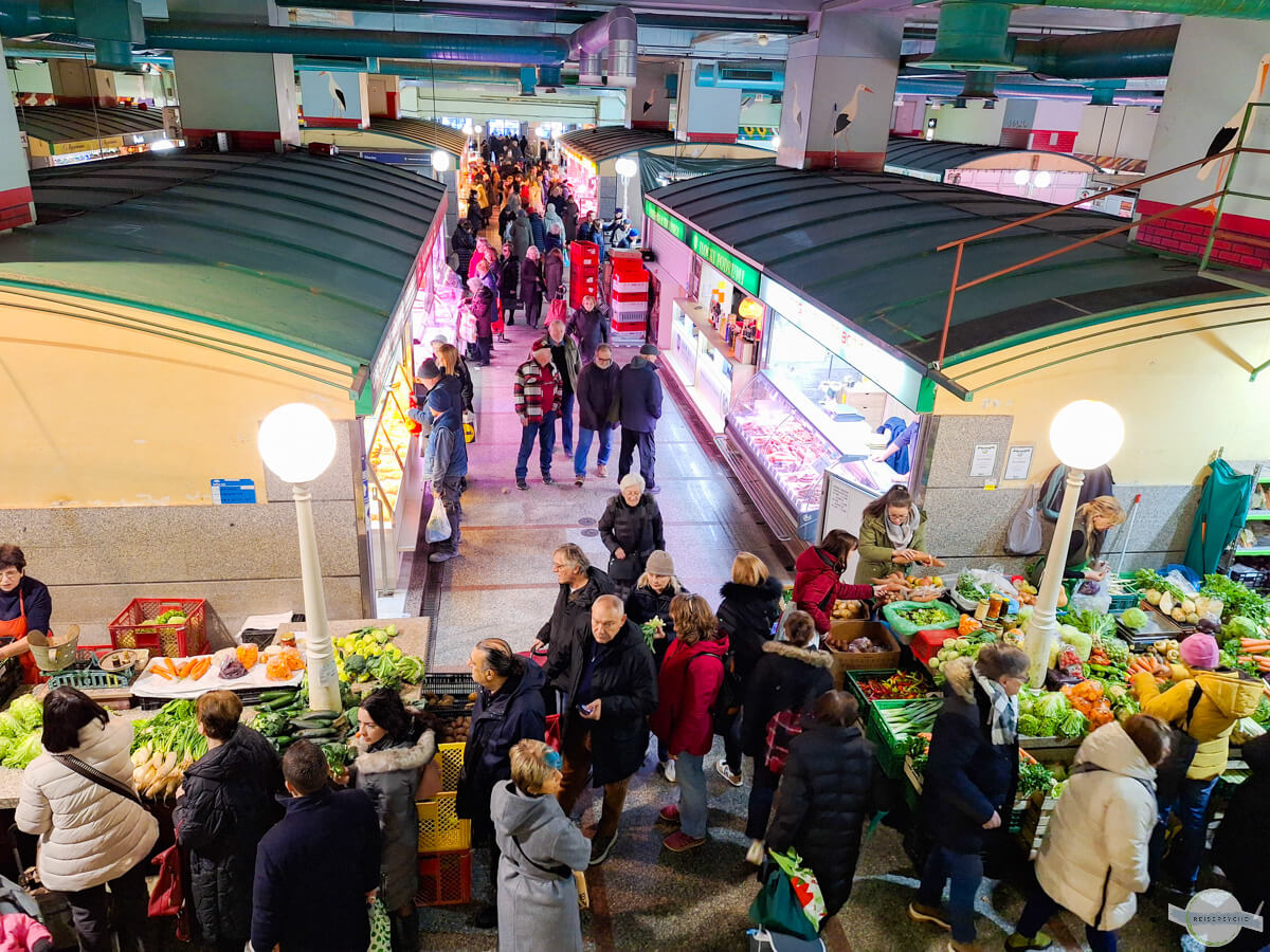 Dolec-Markthalle in Zagreb