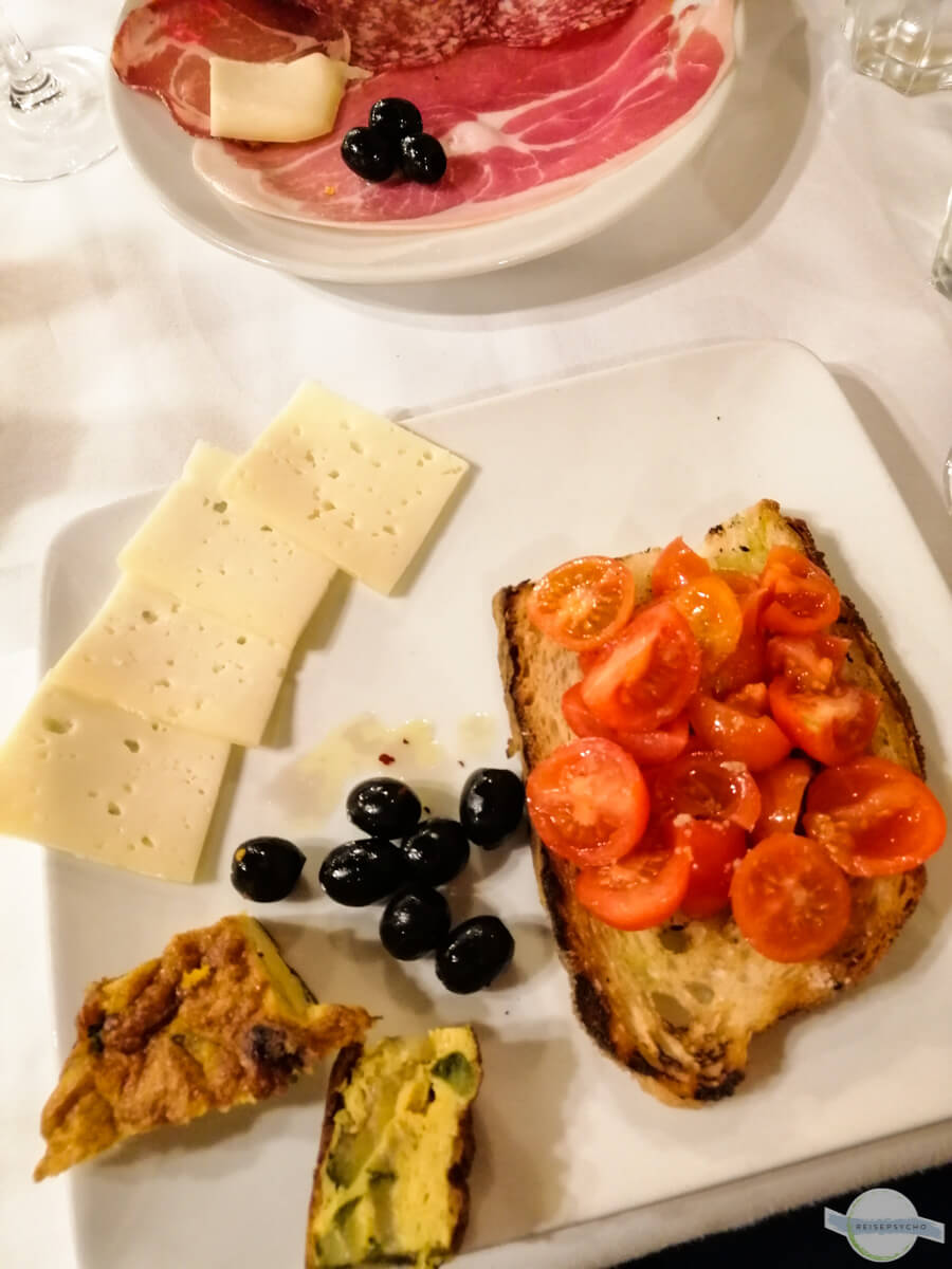 Essen im La Parolaccia in Rom