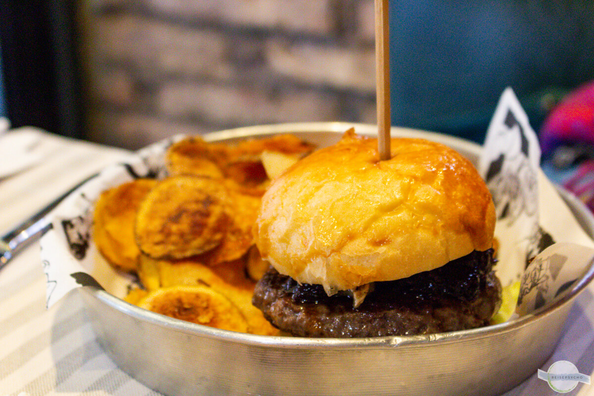 Glutenfreier Hamburger in Rom