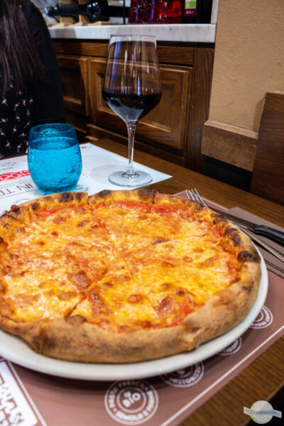 Glutenfreie Pizza in Rom bei Pizza in Trevi