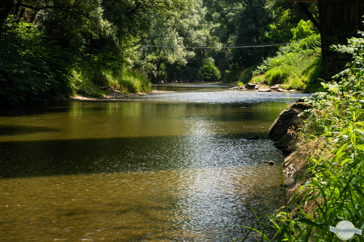 Fluss Raab im Südburgenland