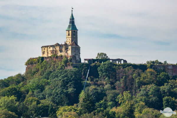 Burg Güssing mit Tele von der Ferne fotografiert