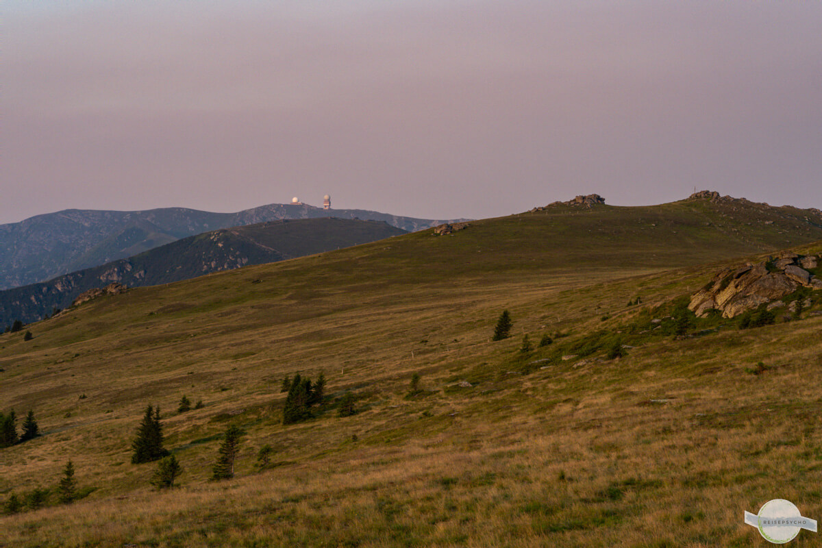Bergpanorama: Moschkogel, Hühnerstütze und Großer Speikkogel