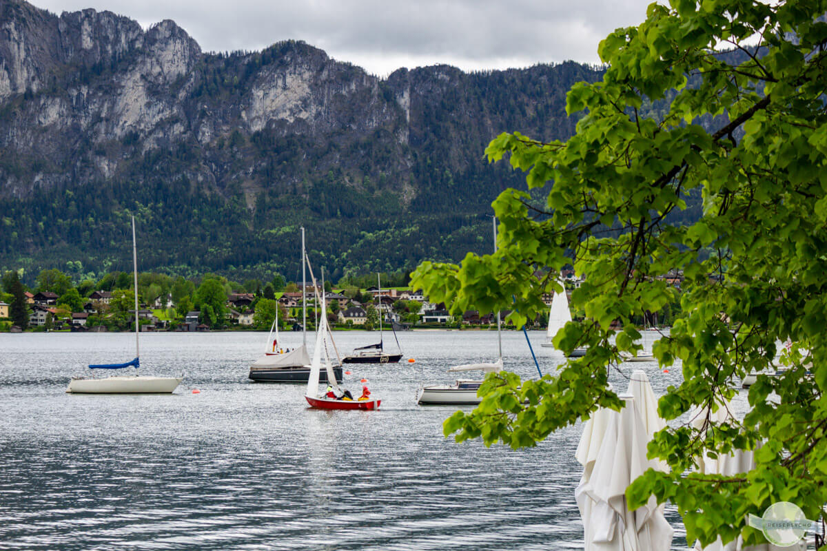 Segelschiffe am Mondsee