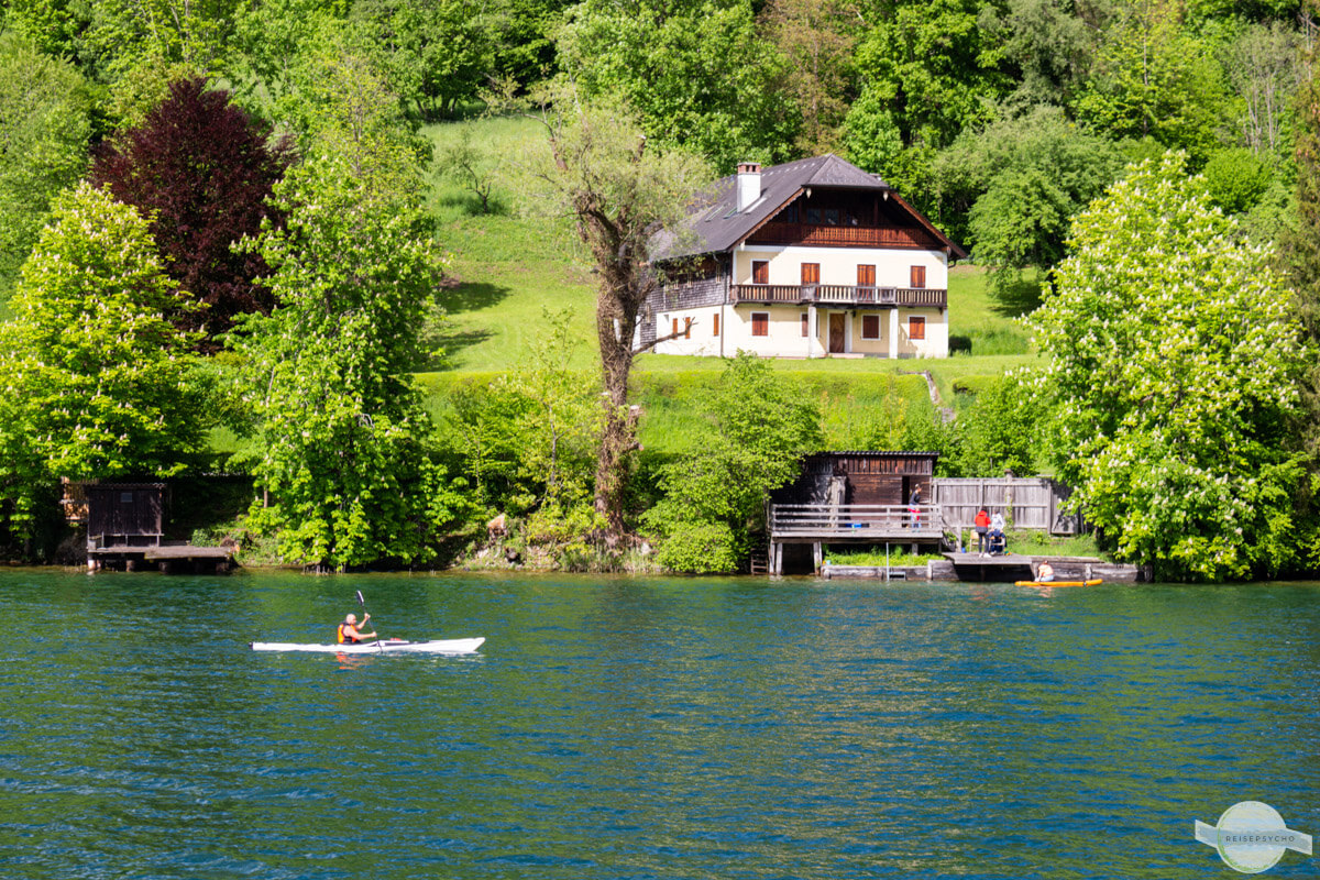 Uferhäuser am Mondsee