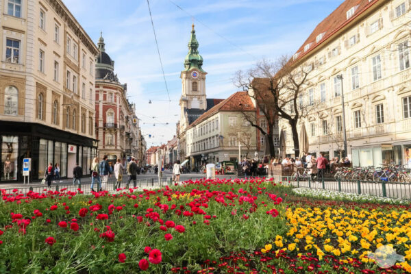 Graz am Eisernen Tor: wenige Tage nach meiner Rückkehr