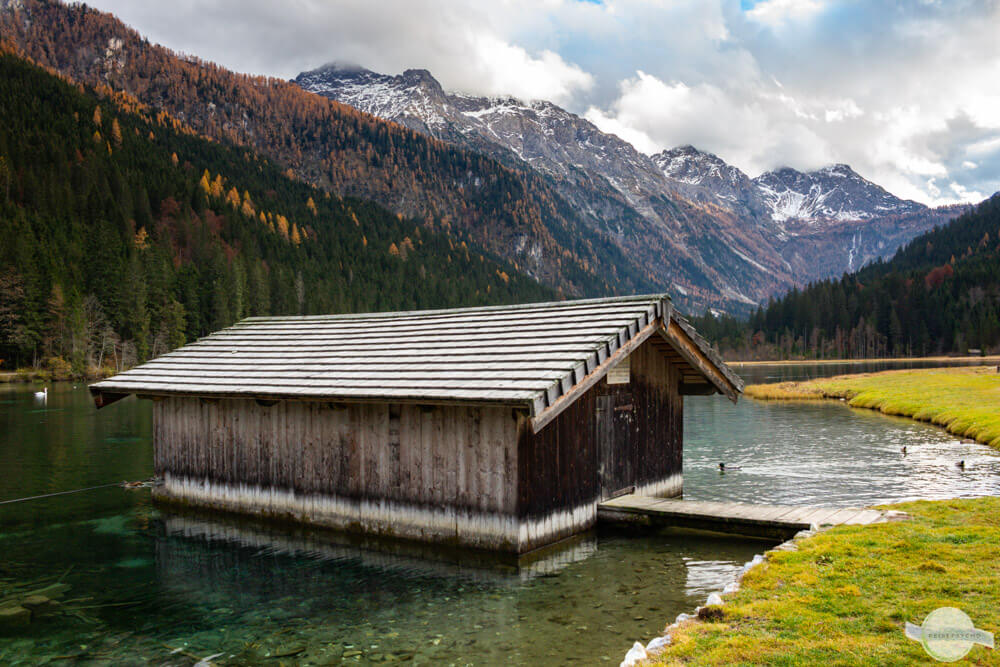 Bootshütte am Bergsee