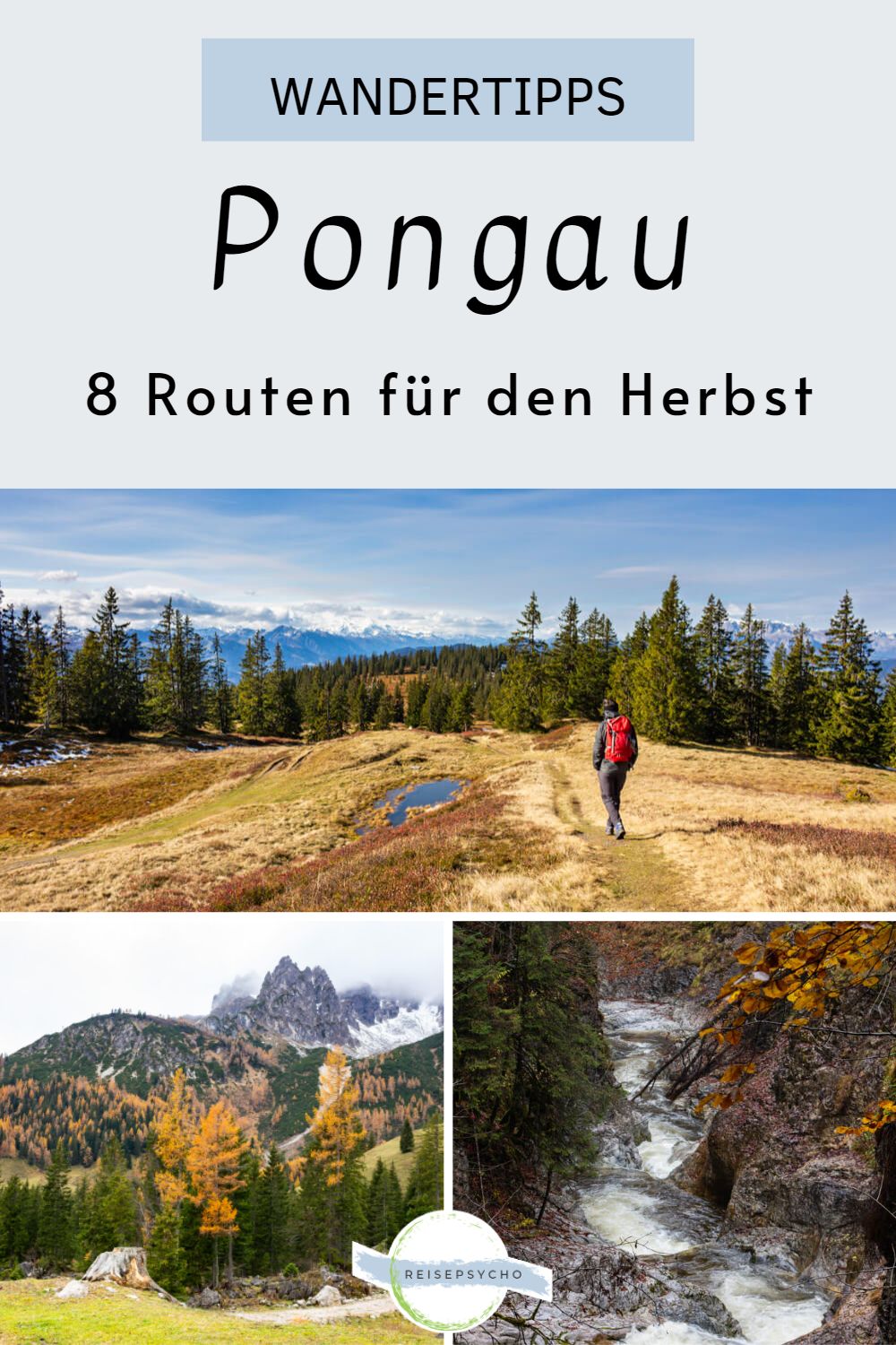 Pin Wanderungen im Pongau