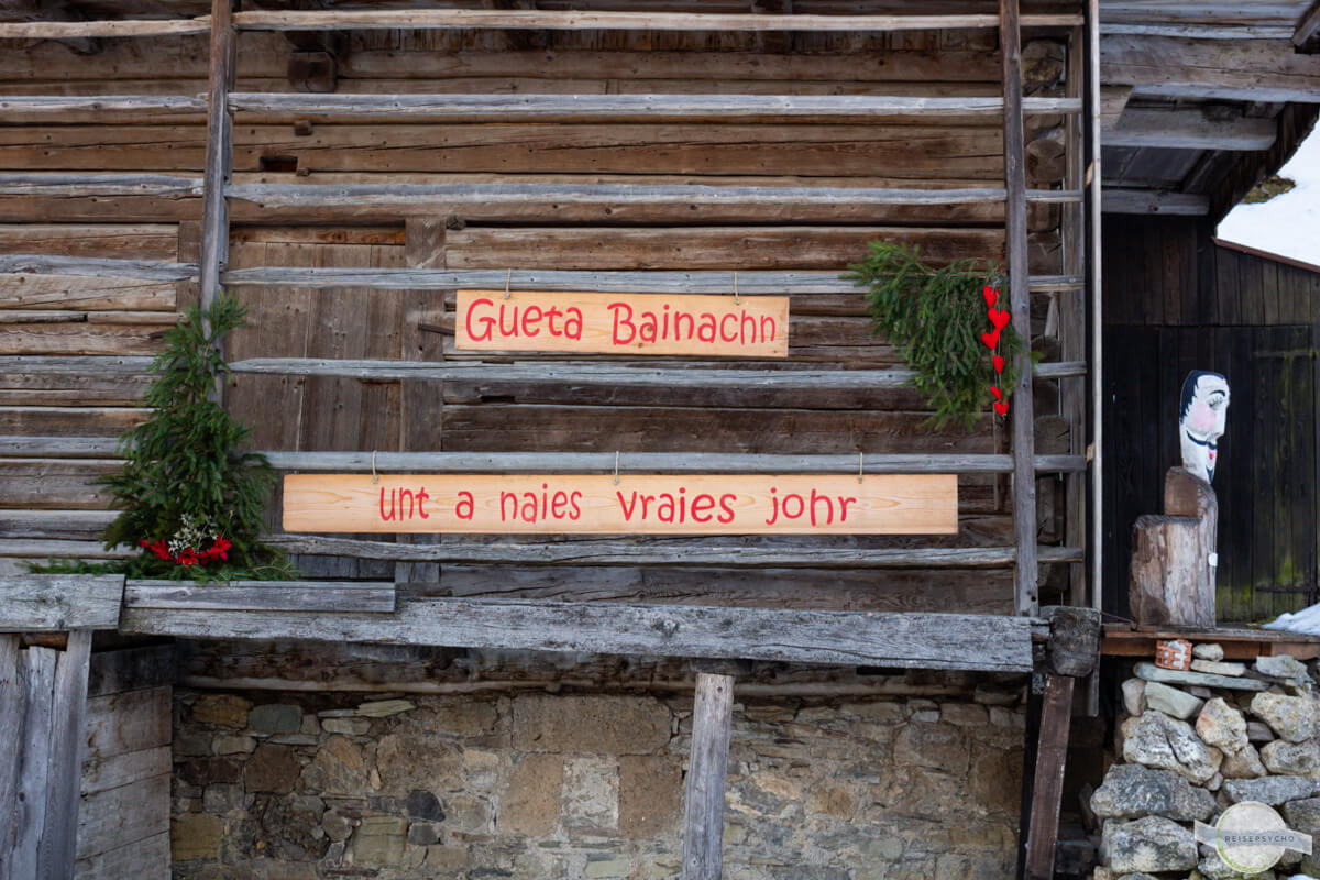 Deutsche Sprachinsel in Italien wünscht frohe Weihnachten