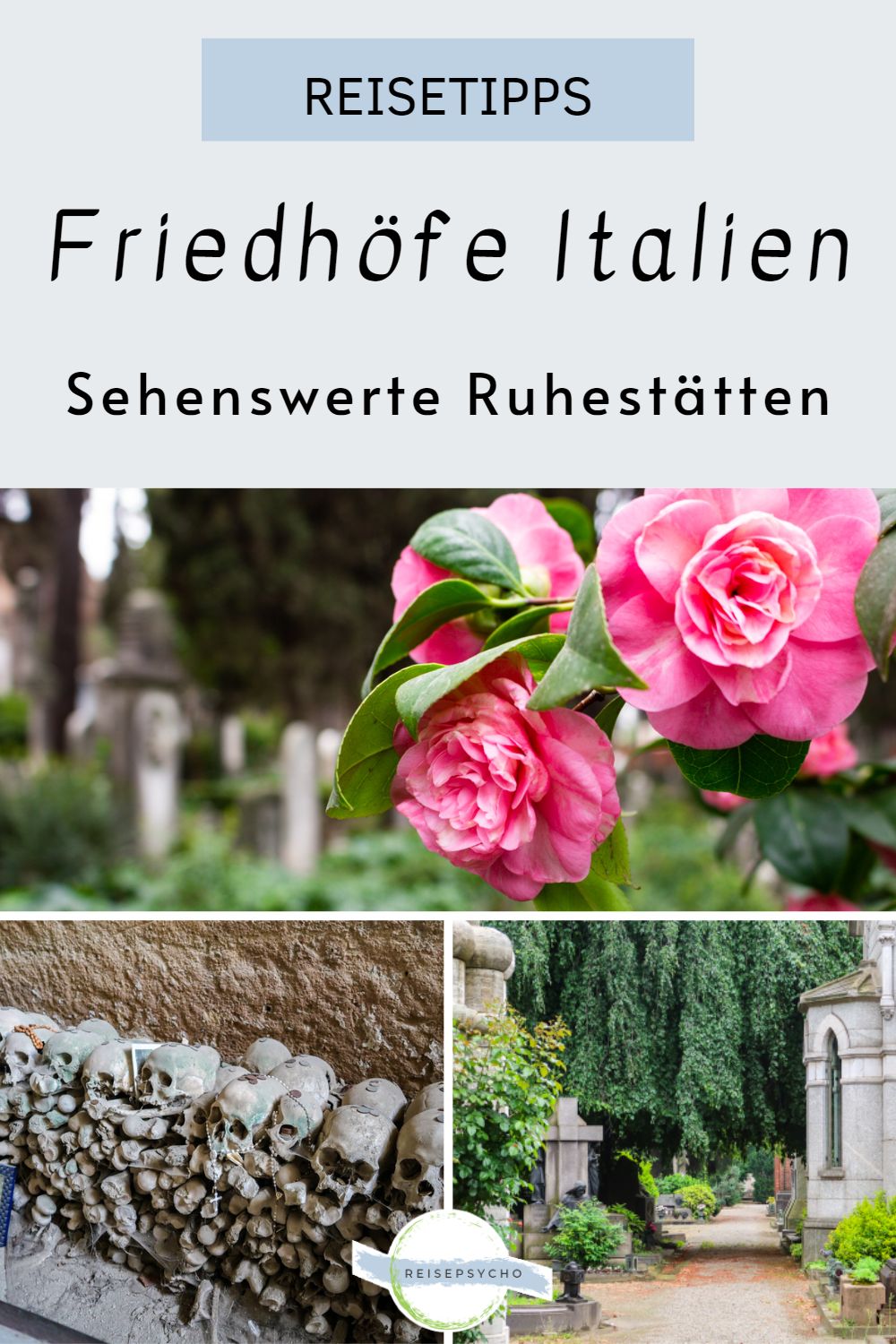 Pin Friedhöfe in Italien